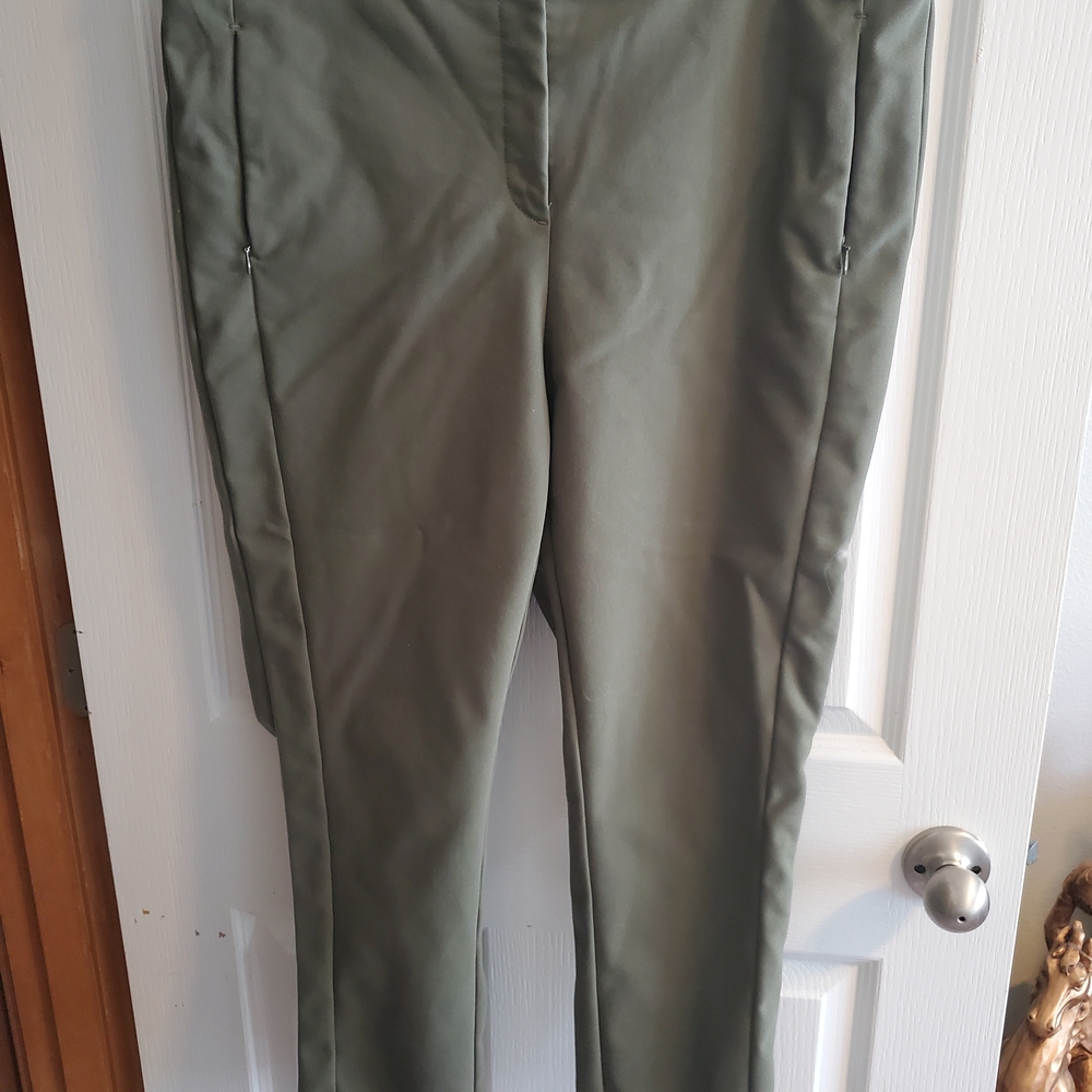 2/$10 LOFT Olive Green Trousers